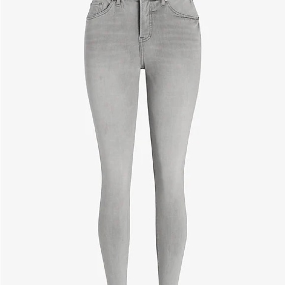 EXPRESS Mid Rise Skinny Jeans - Picture 7 of 15